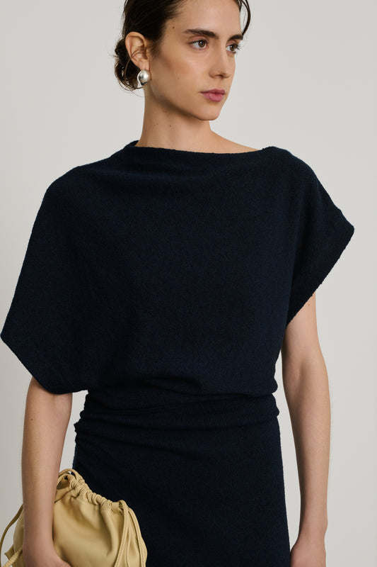 Vestido Divine - Azul marino oscuro - Mujer
