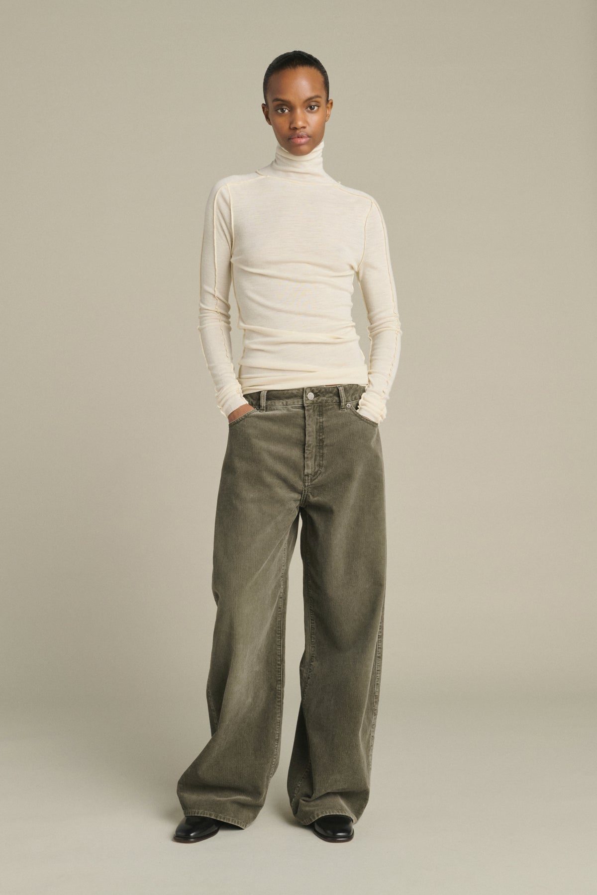 Pantalon Hunter - Gris - Coton - Femme