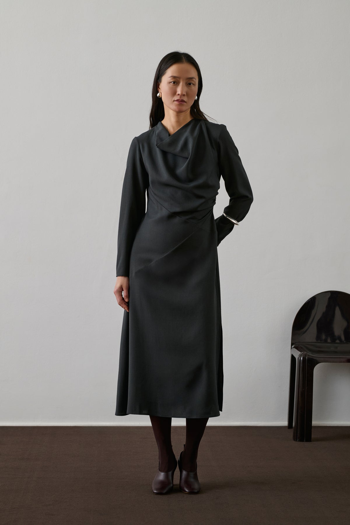Faustine dress - Anthracite Grey - Women