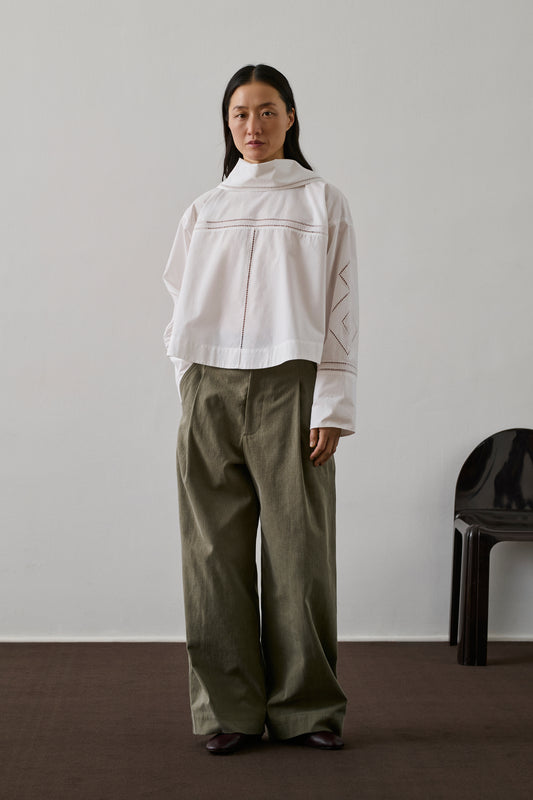 Chemise Guillemette - Blanc - Coton - Femme