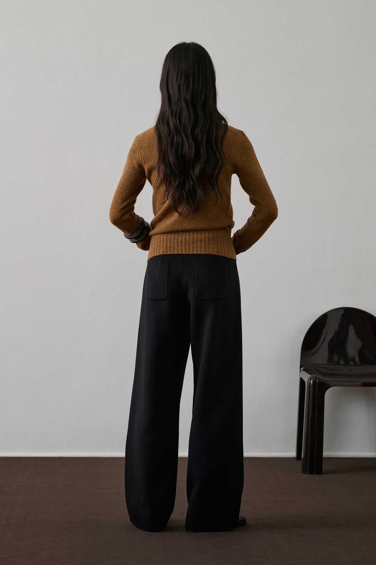 Pantalon Harold - Deep Navy - Laine - Femme