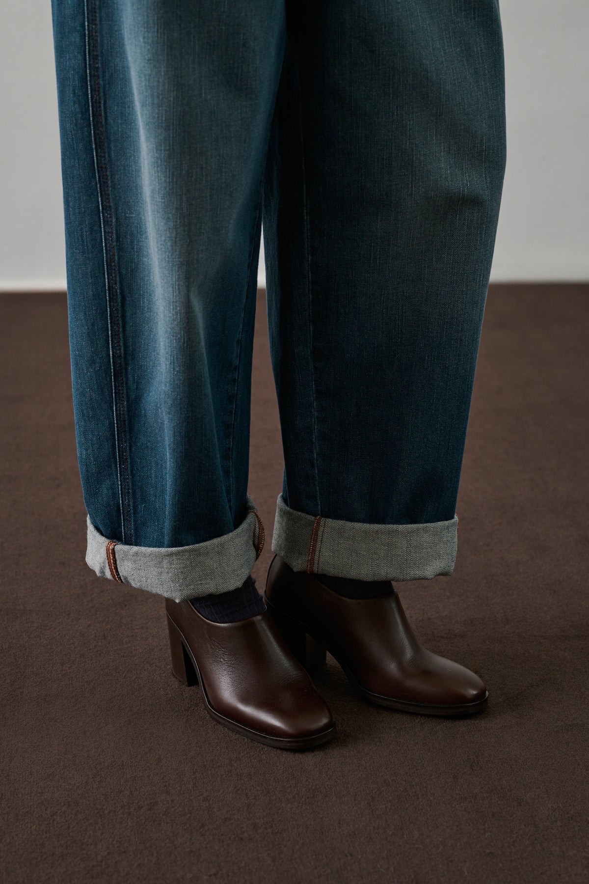 Zapatos Brahams - Ébano - Cuero - Mujer