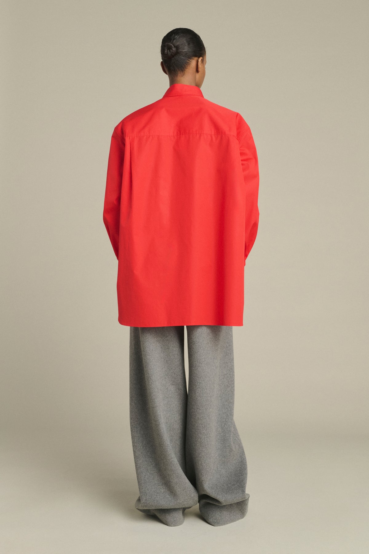 Chemise Grenade - Rouge - Coton - Femme vue 2