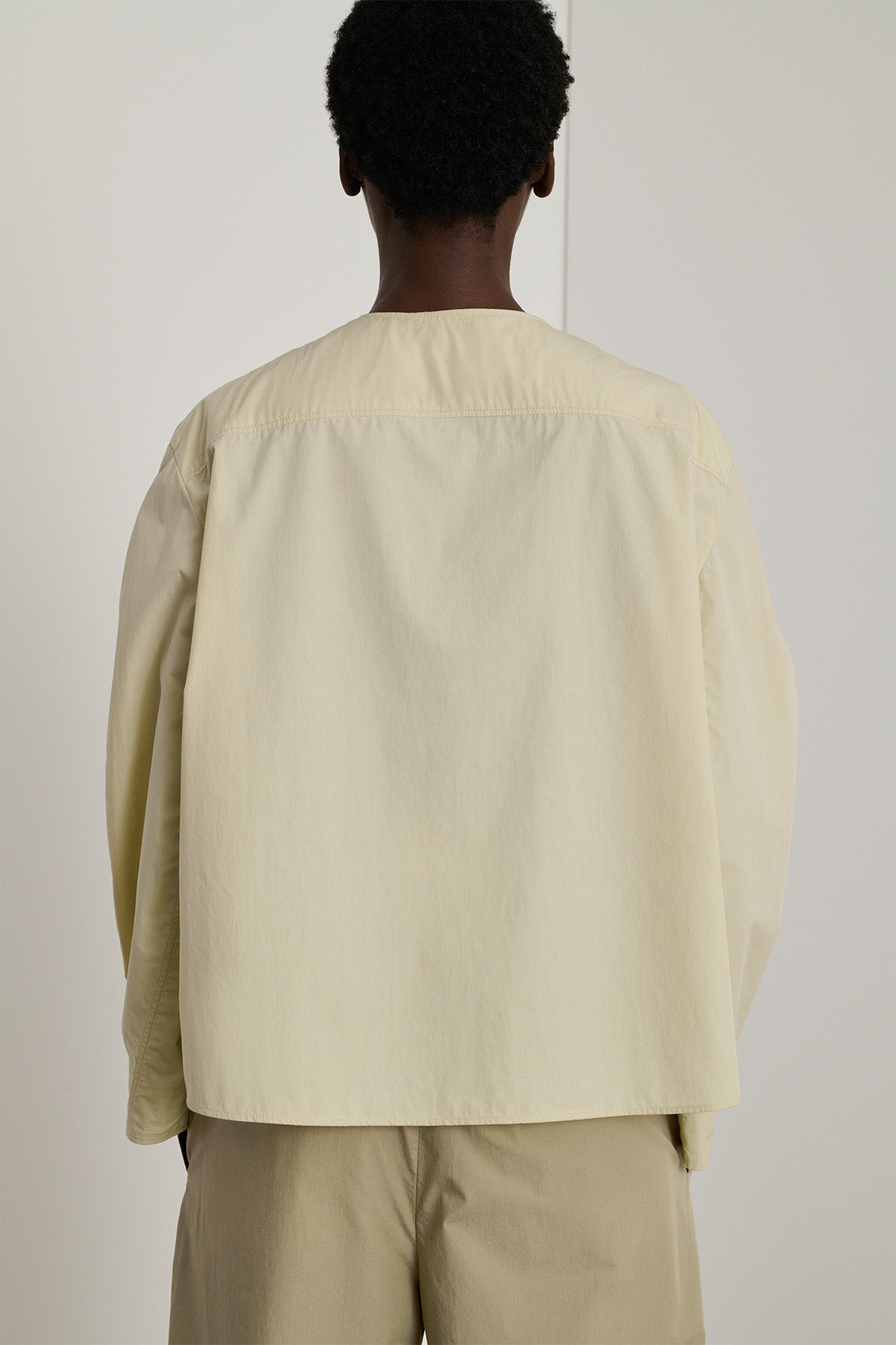 Antoine Blouse - Putty - Cotton - Women vue 2