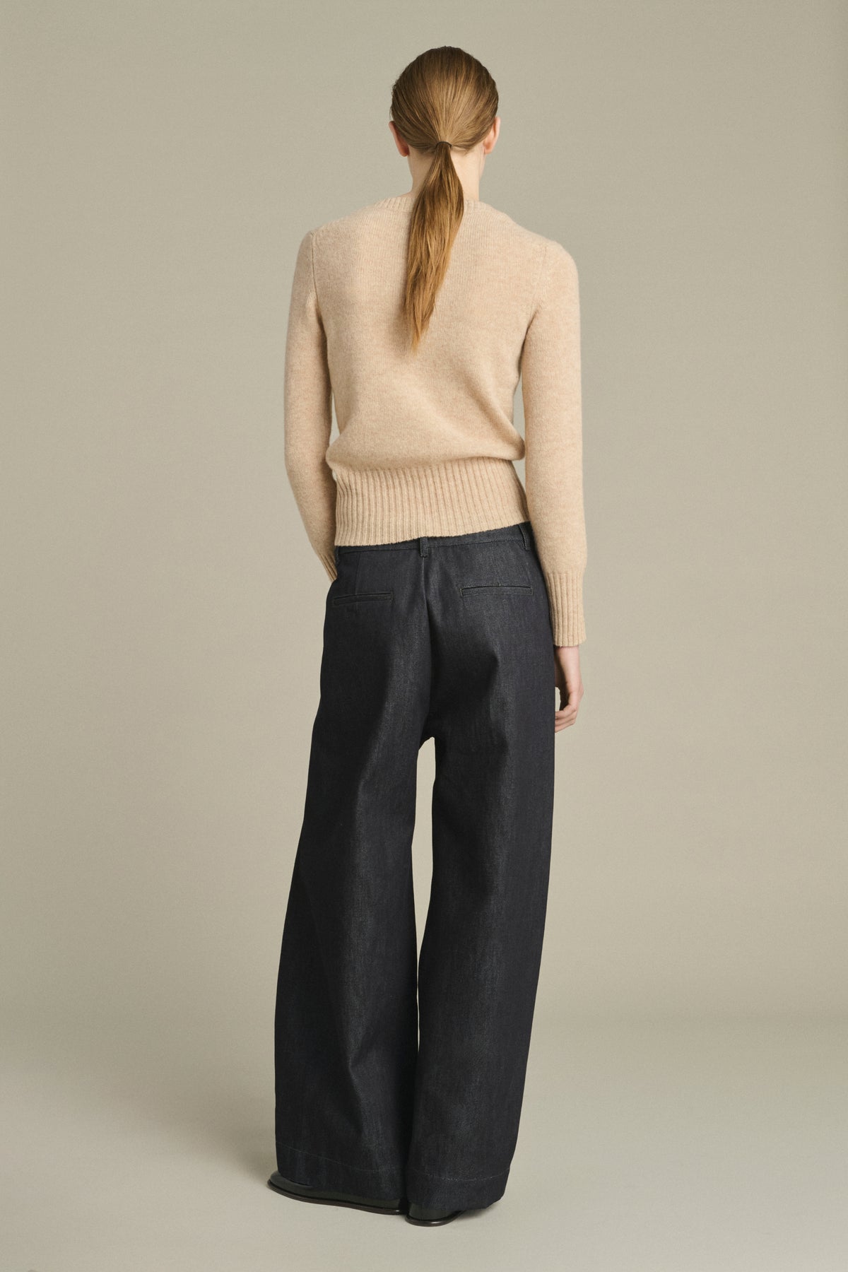 Pull Gipsy - Écru Chiné - Laine Mérinos - Femme