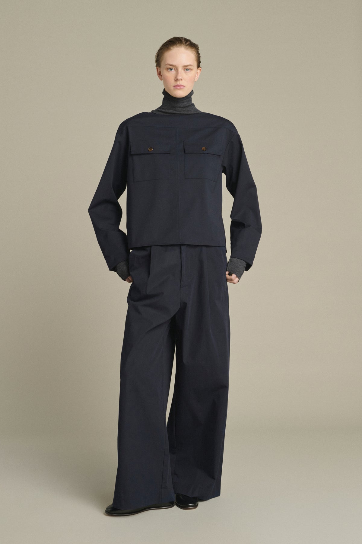 Blouse Kacy - Bleu Nuit - Femme
