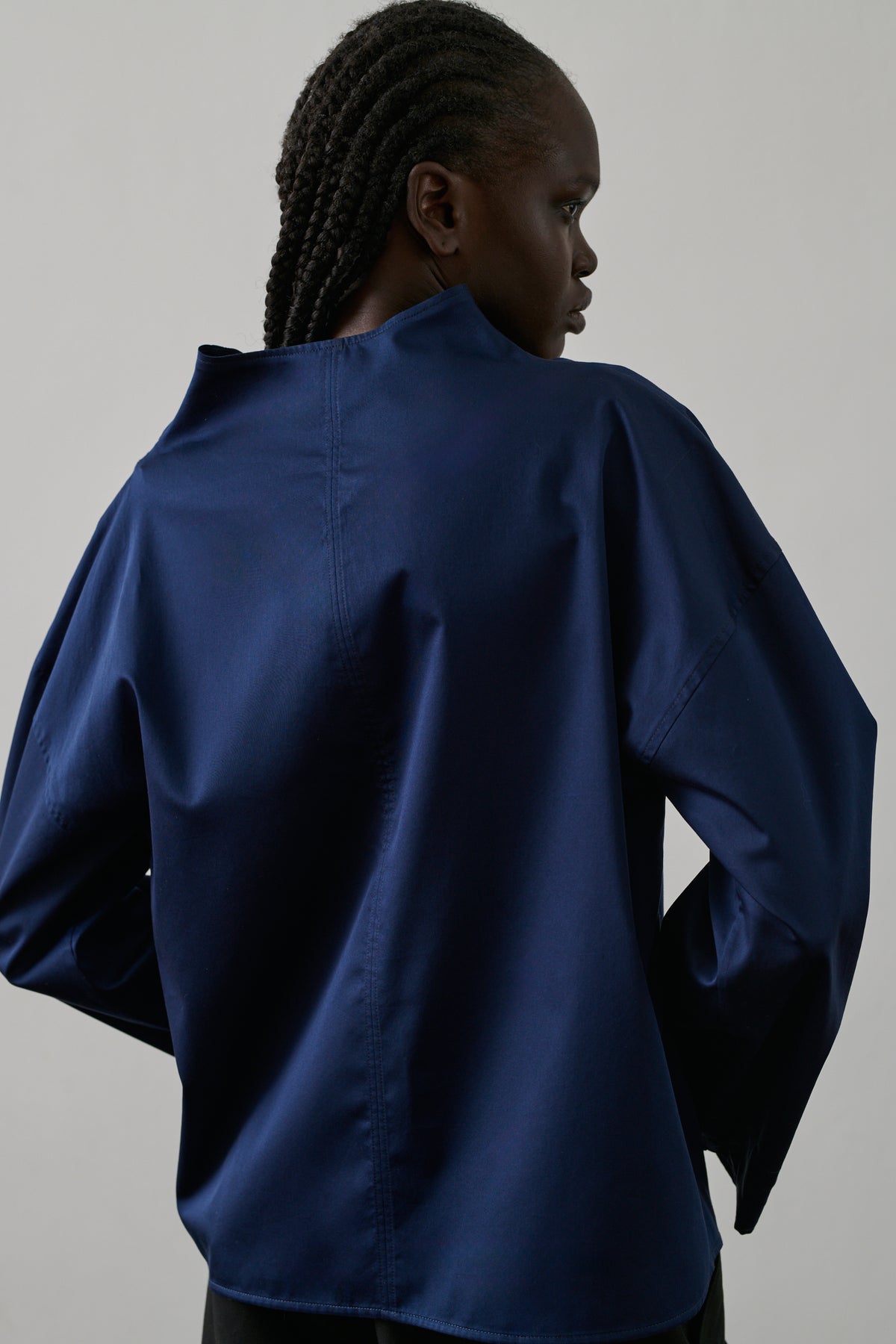 Blouse Fidji - Bleu De Chine - Coton - Femme vue 2