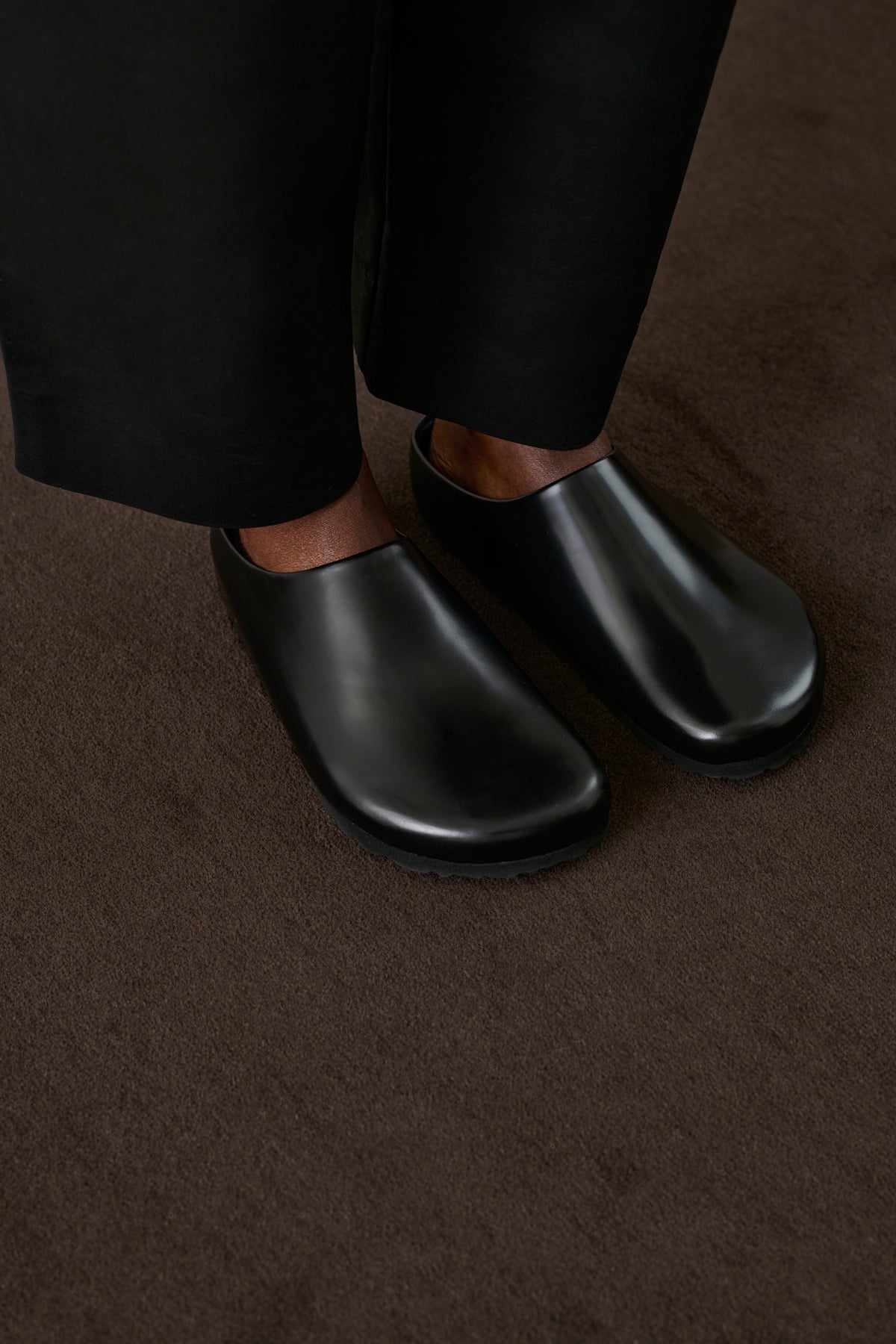 Dilo clogs - Black - Leather - Women