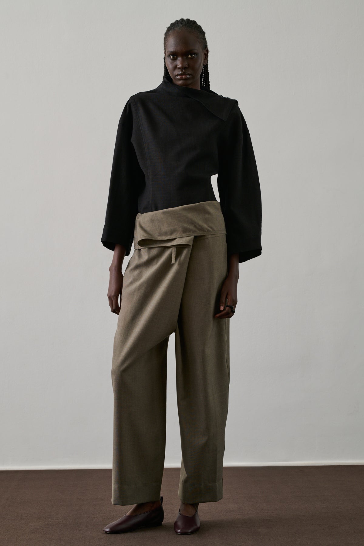 Trousers Aloe - Grey Green - Women