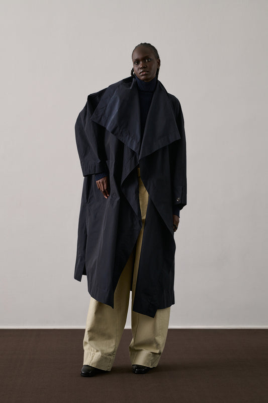 Trench Albatros - Deep Navy - Mujer