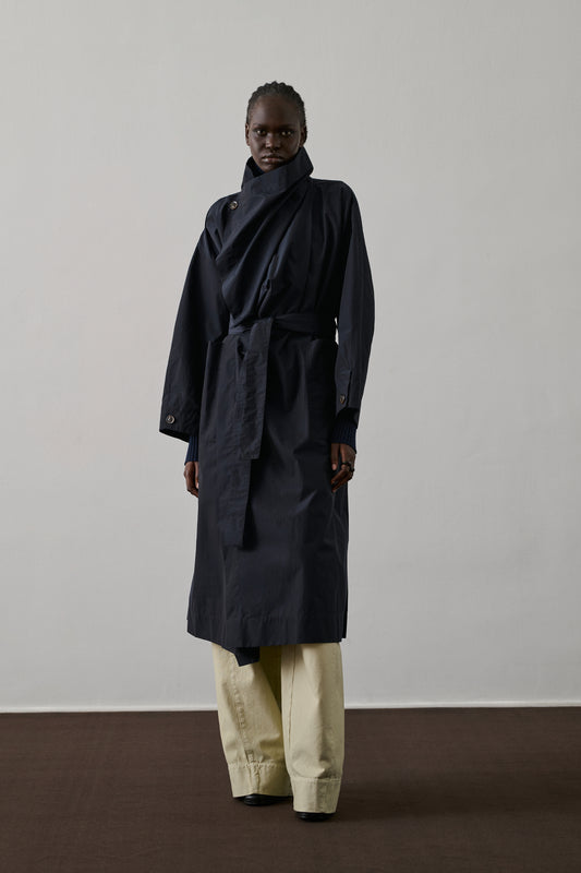 Trench Albatros - Deep Navy - Mujer