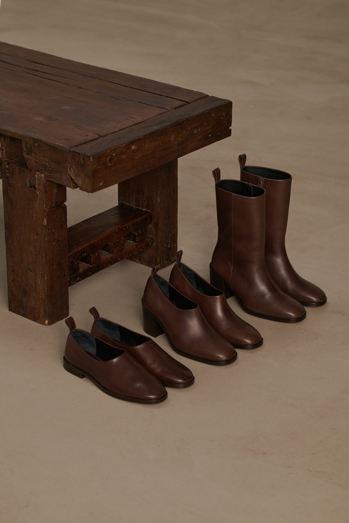 Cara Ankle Boots - Ebony - Leather - Women vue 7