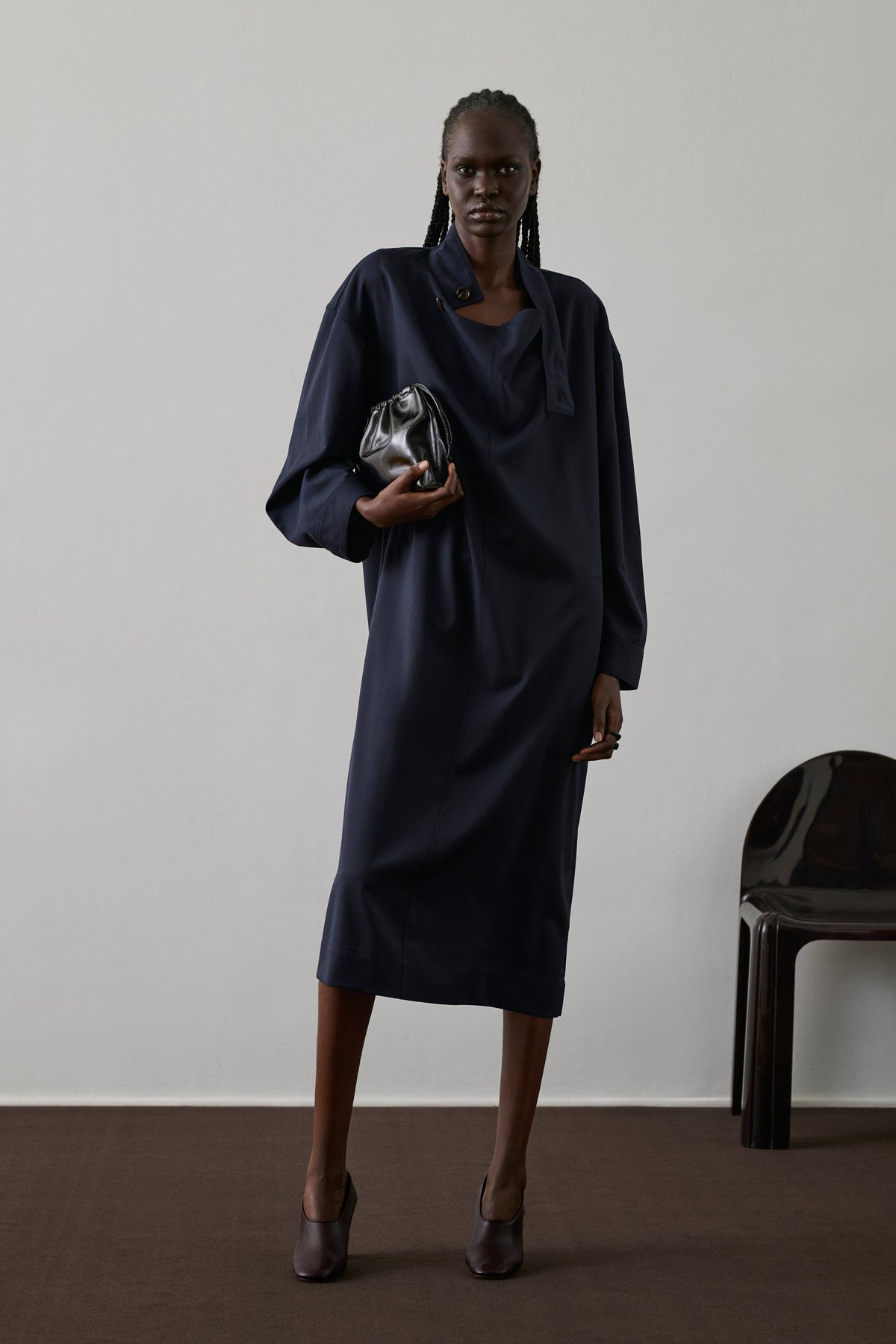 Fantasia Dress - Navy - Women vue 4