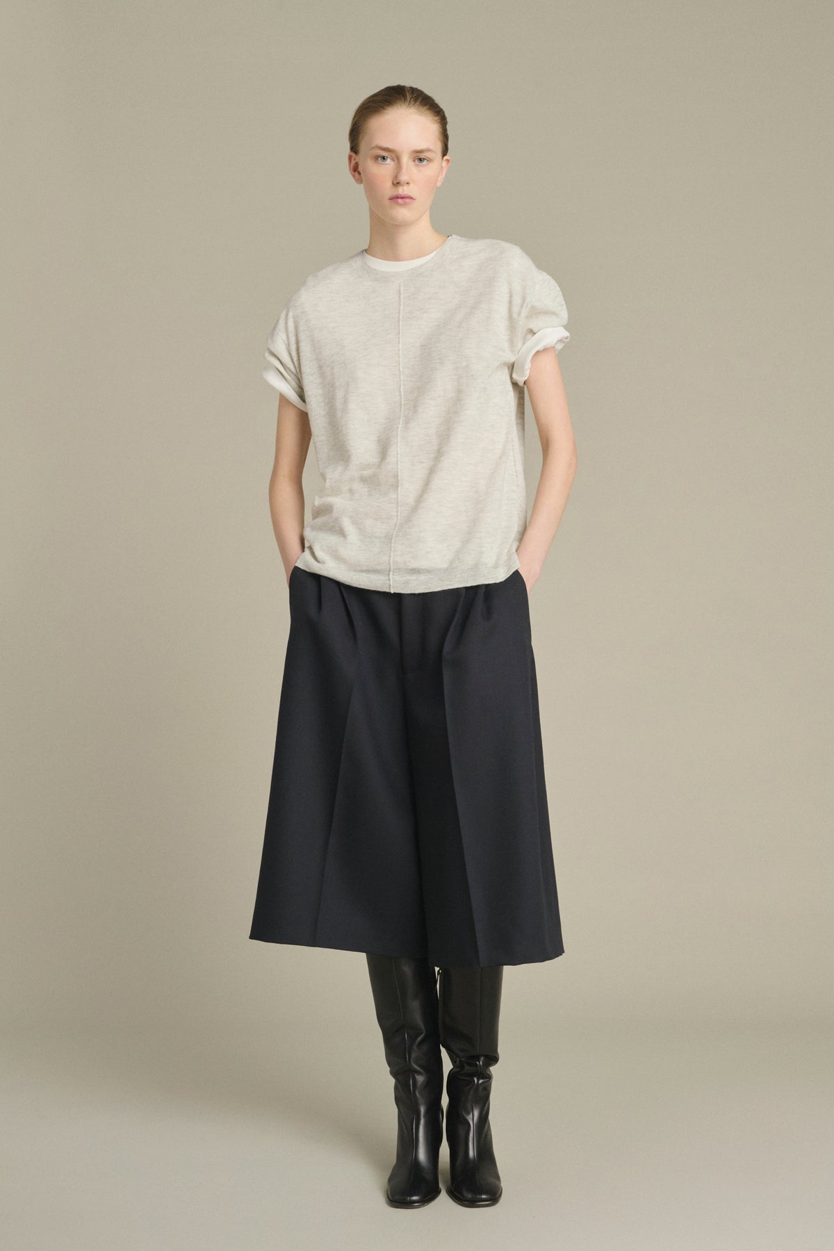 Pull Kyo - Gris Clair - Femme vue 3