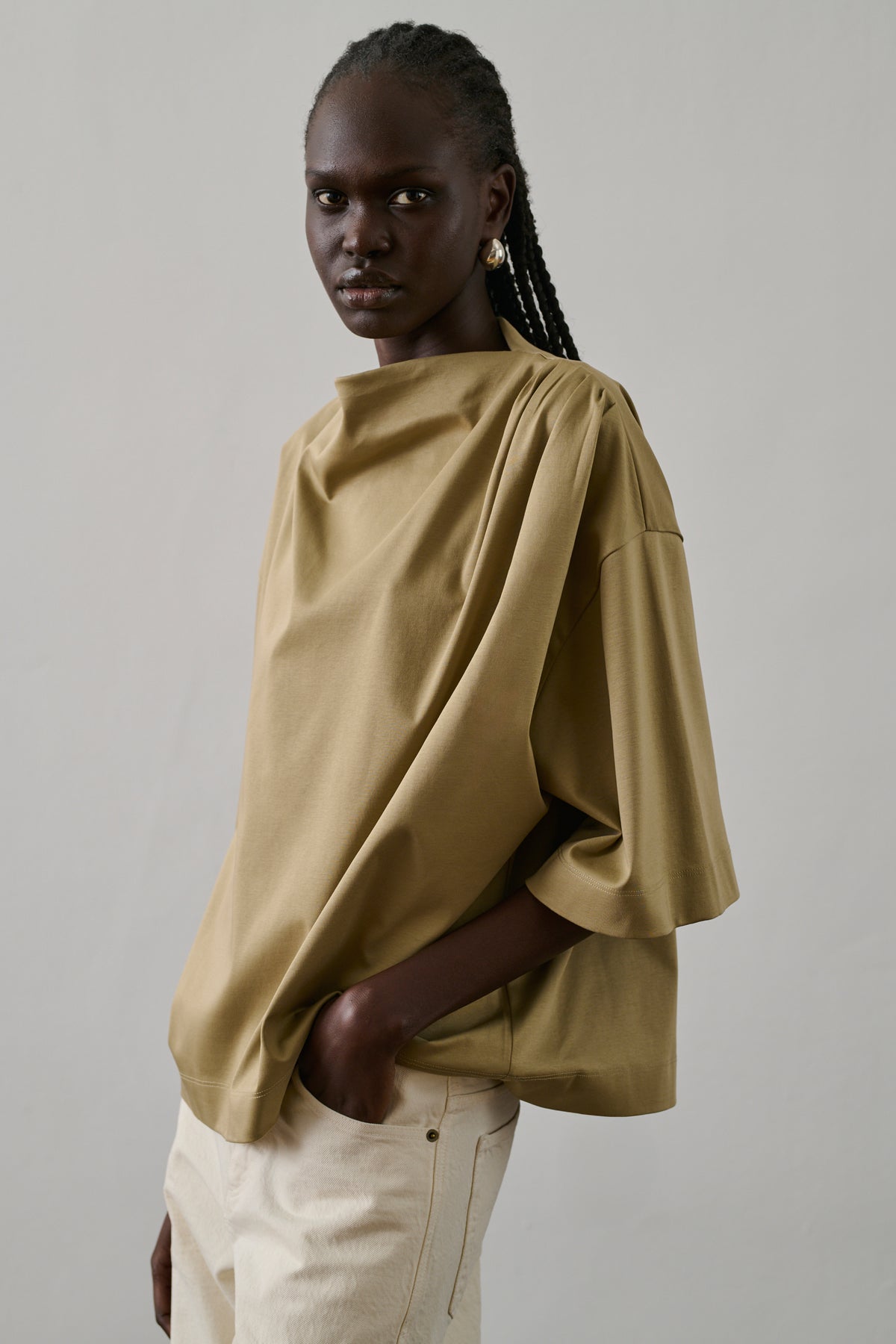 Camiseta Dakota - Beige - Algodón - Mujer