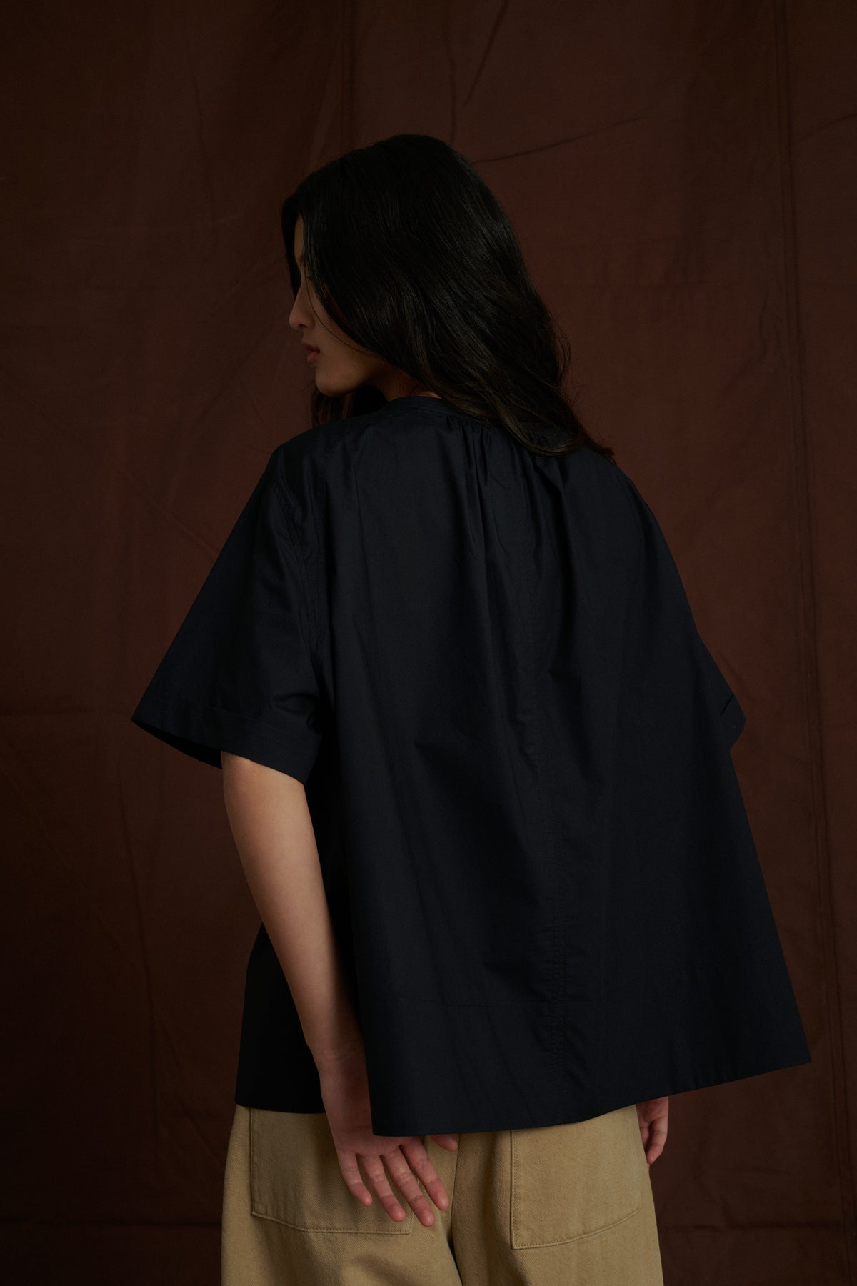 Arlette Shirt - Black - Cotton - Women