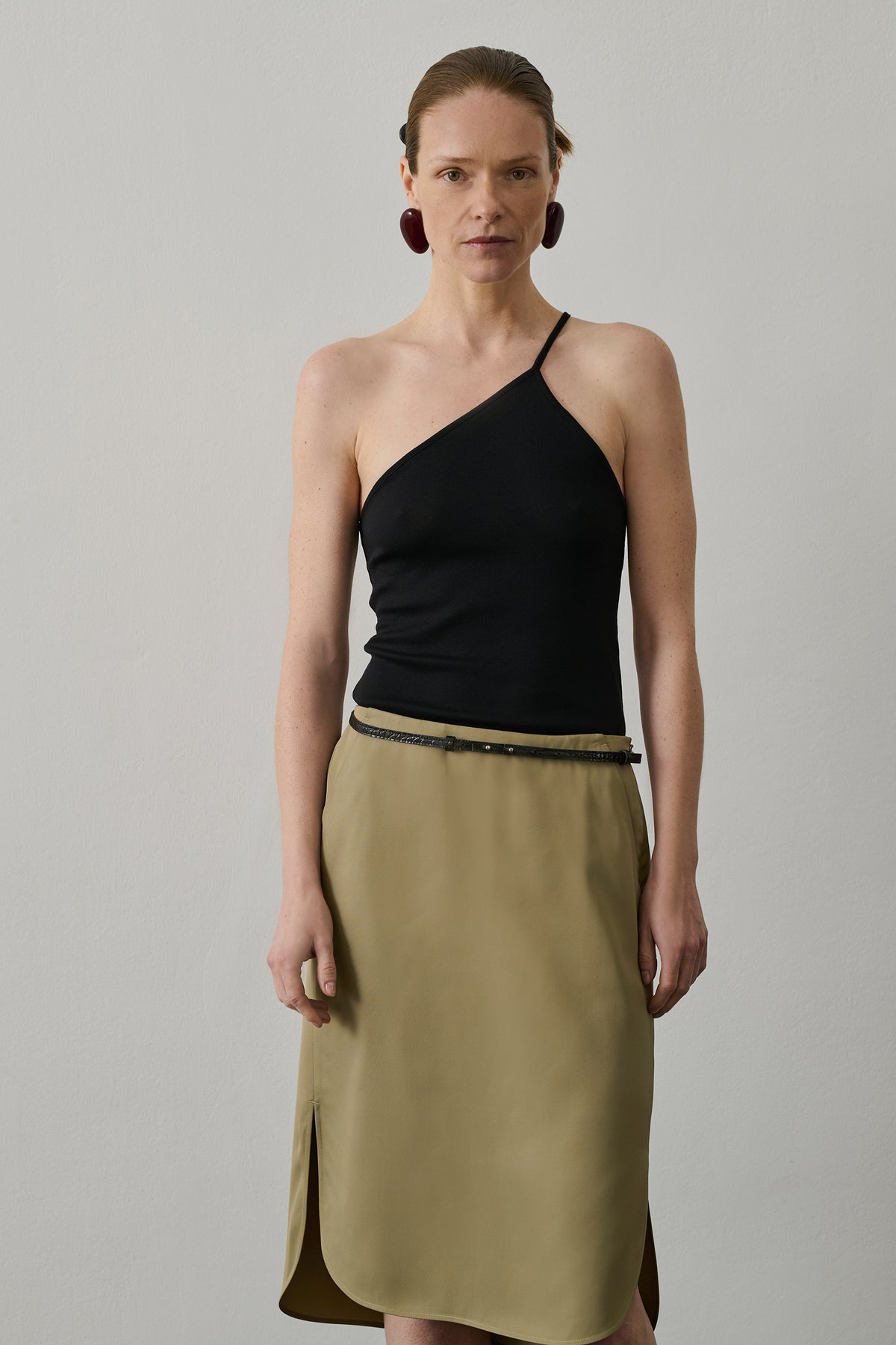 Cinturón Elise - Negro - Cuero - Mujer