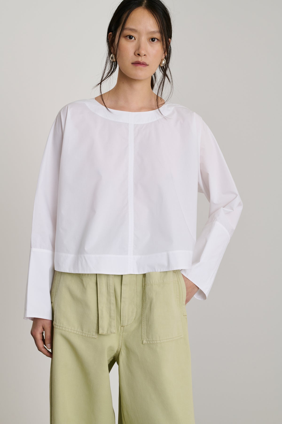 Camisa Armand - Blanco - Algodón - Mujer vue 2