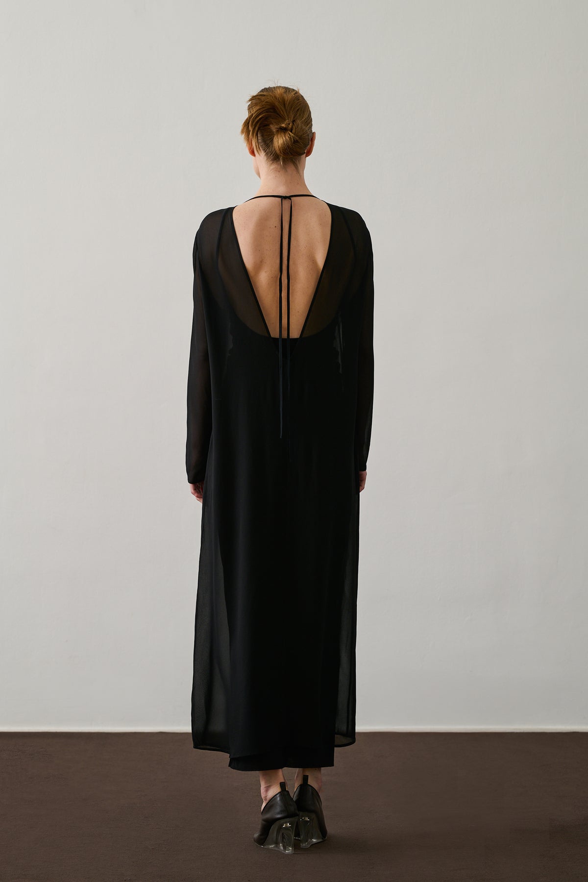 Robe Viktorija - Noir - Viscose - Femme vue 2