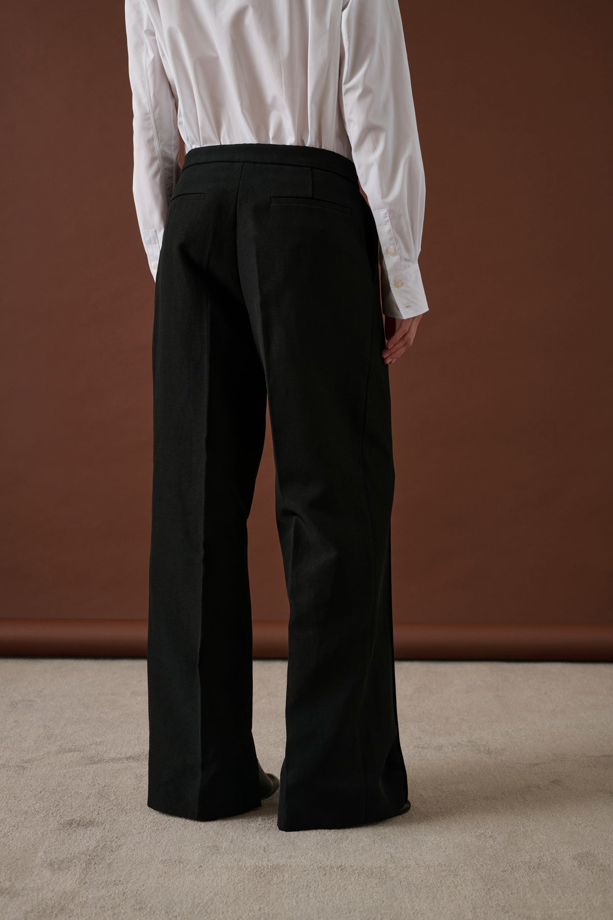 Pantalon Erik - Noir - Lin - Femme