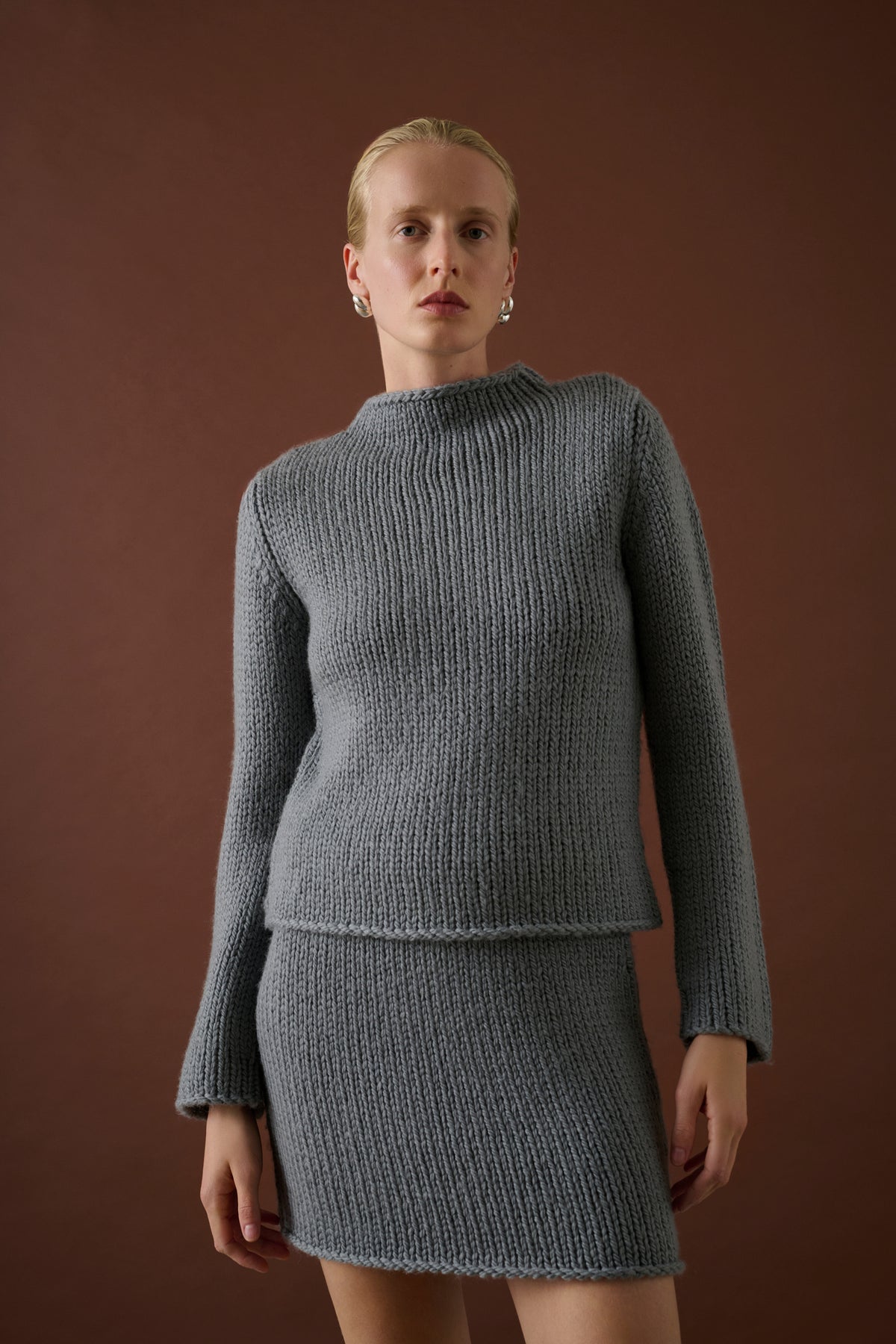 Jupe Johan - Tonnerre - Laine - Femme vue 2