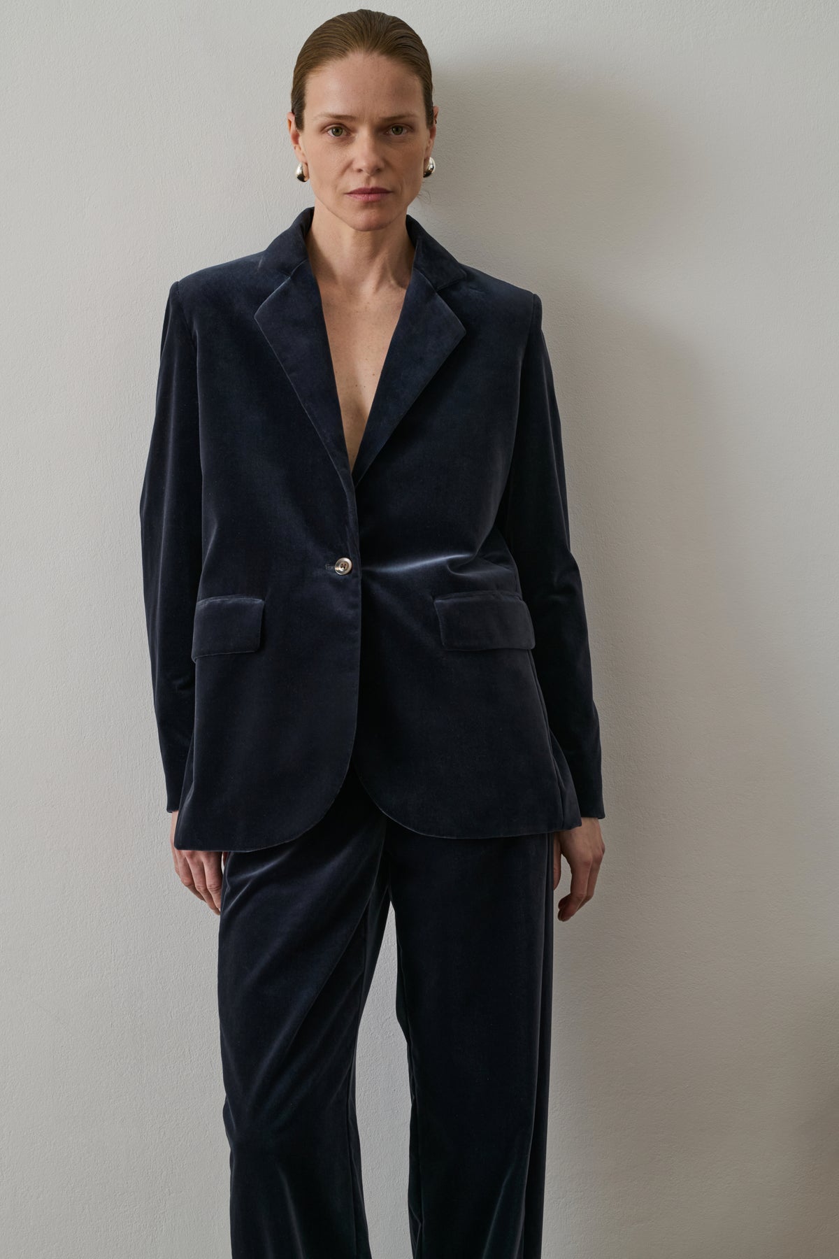 Veste Sevres - Gris Anthracite - Coton - Femme vue 3