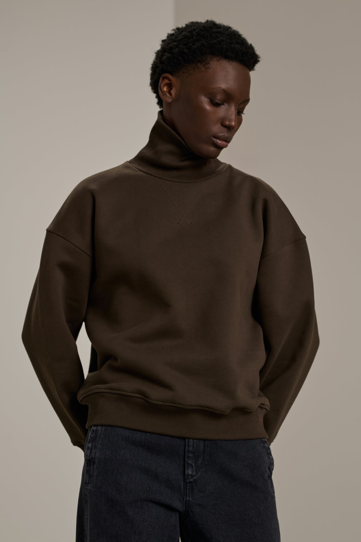 SWEAT VITO CHARBON vue 1