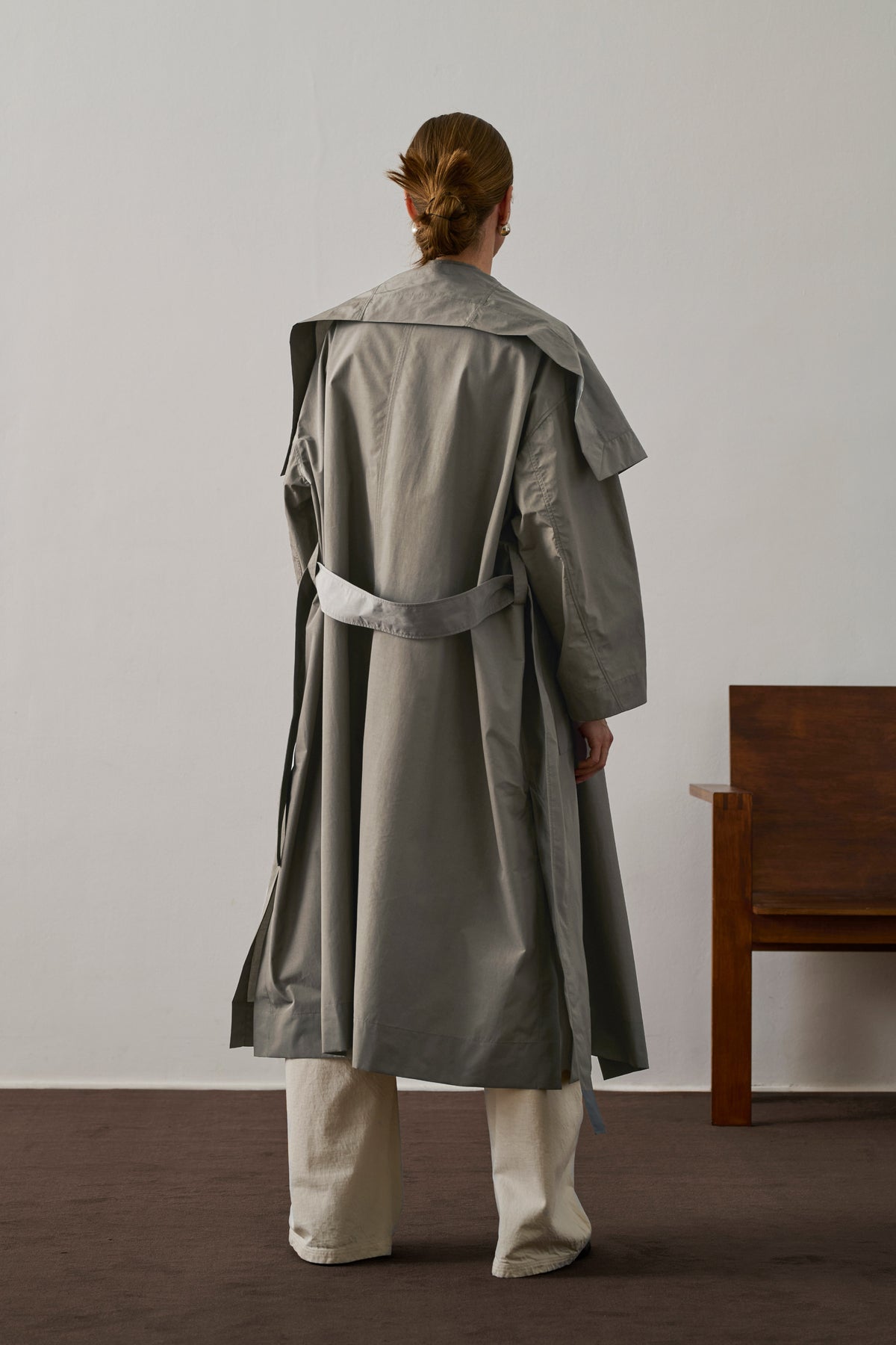 Trench Albatros - Gris - Femme vue 4