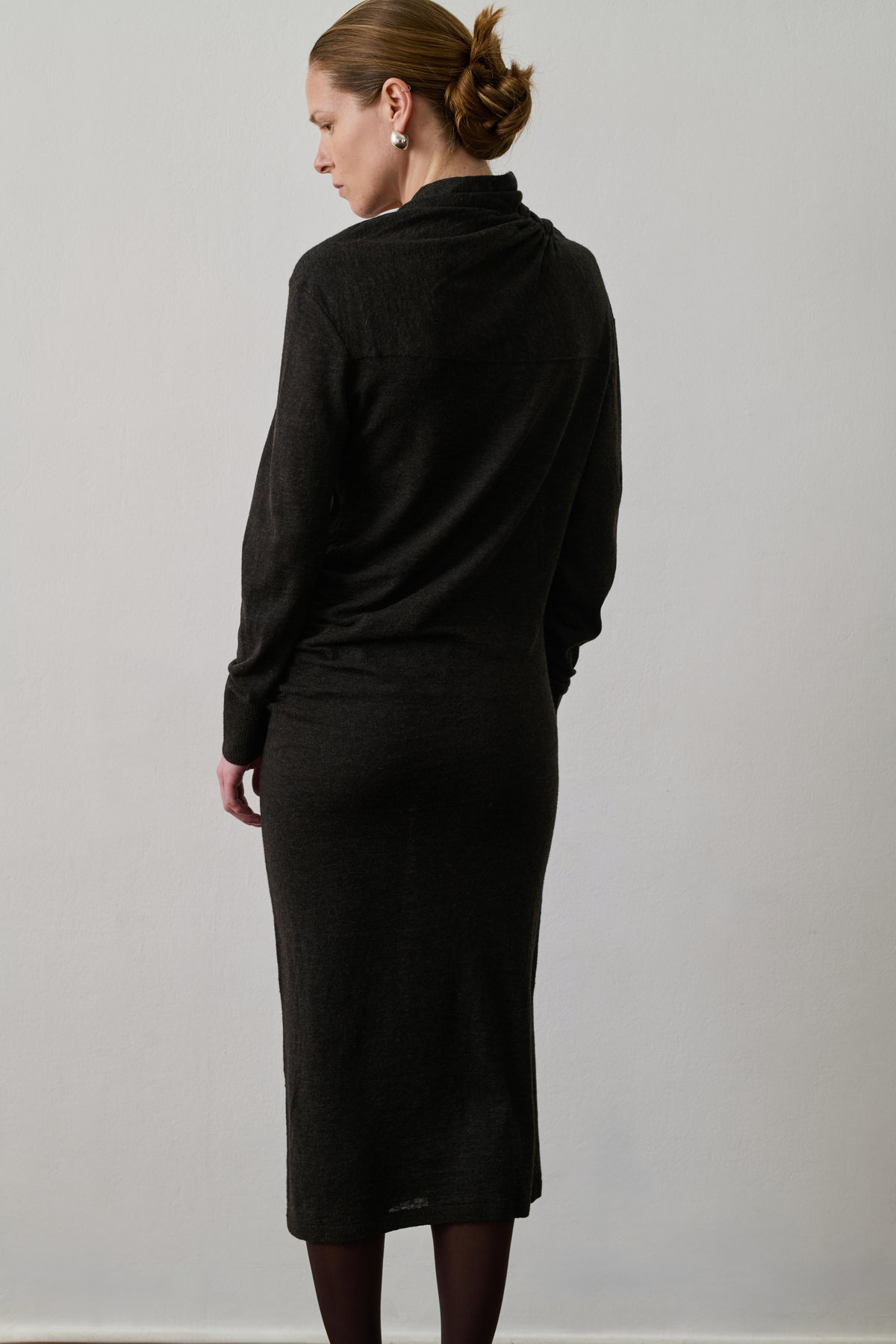 Robe Gisee - Marron - Femme