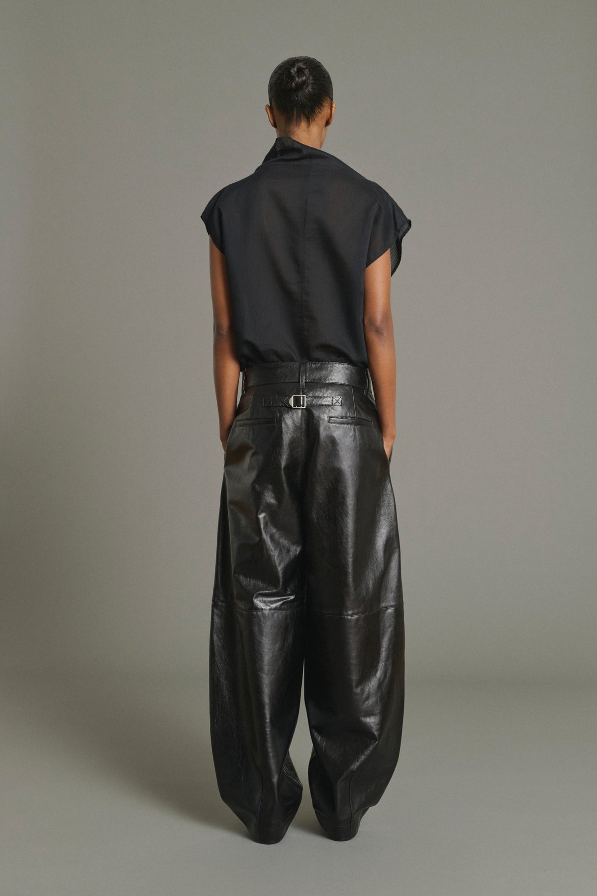 Blusa Izumi - Negro - Algodón - Mujer vue 4