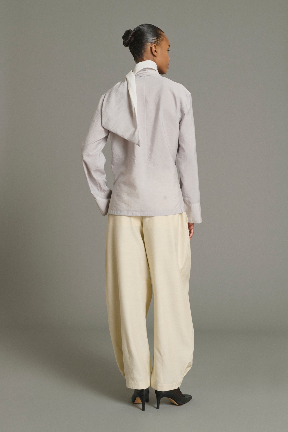 Blouse Leonore - Gris Parme - Femme