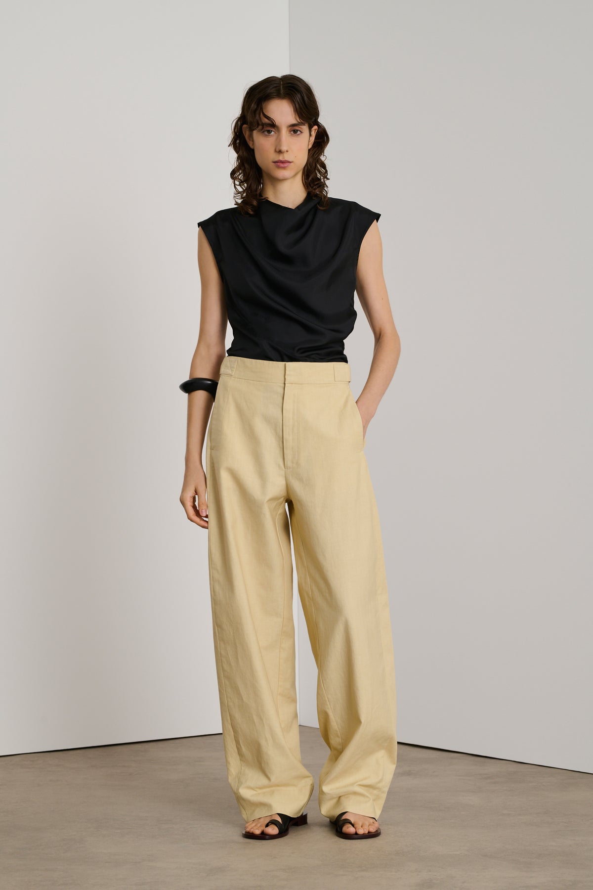 Wally trousers - Ecru - Women vue 1