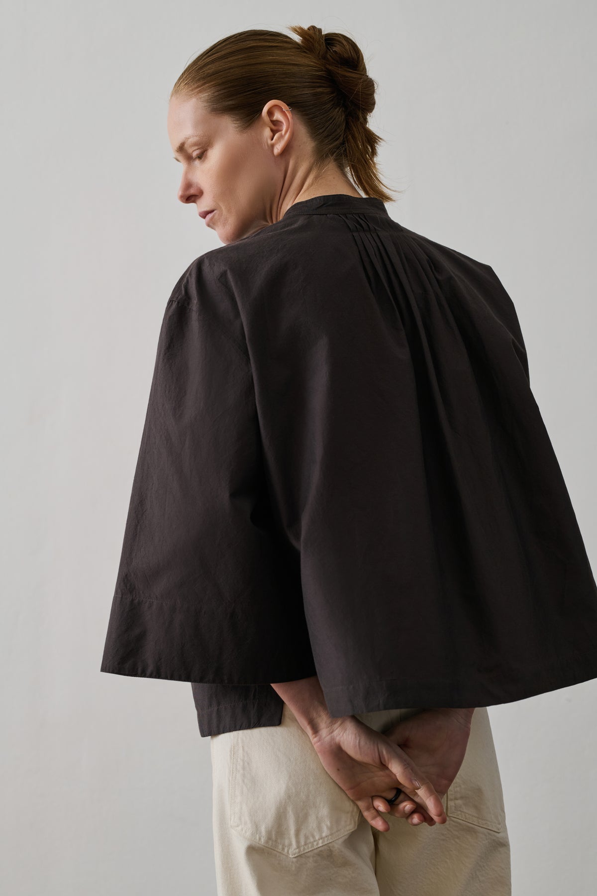Blouse Bucarest - Café - Cotton - Women vue 4