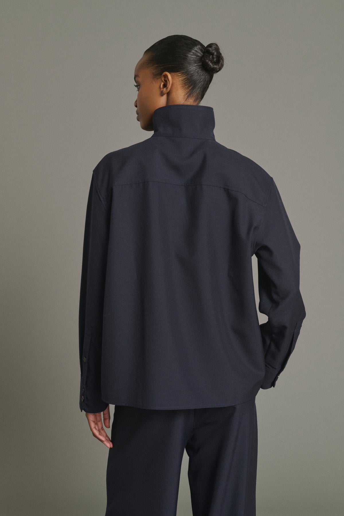 Chemise Jaelle - Bleu Nuit - Femme vue 3