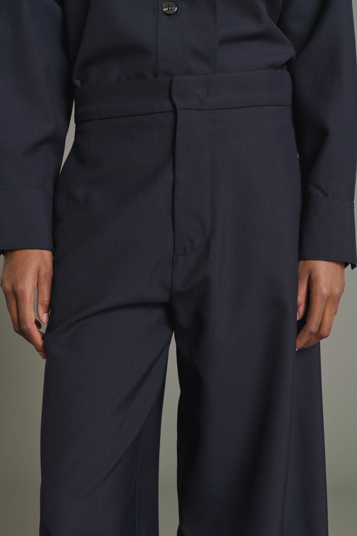 Pantalon Horatio - Bleu Nuit - Femme