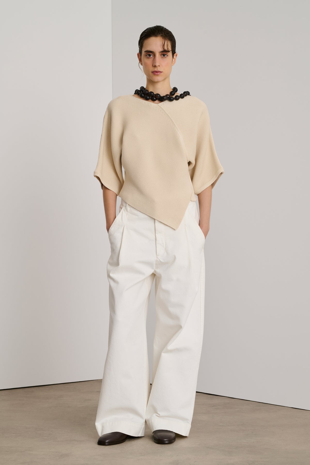 Essaouira pullover - Ecru - Cotton - Women