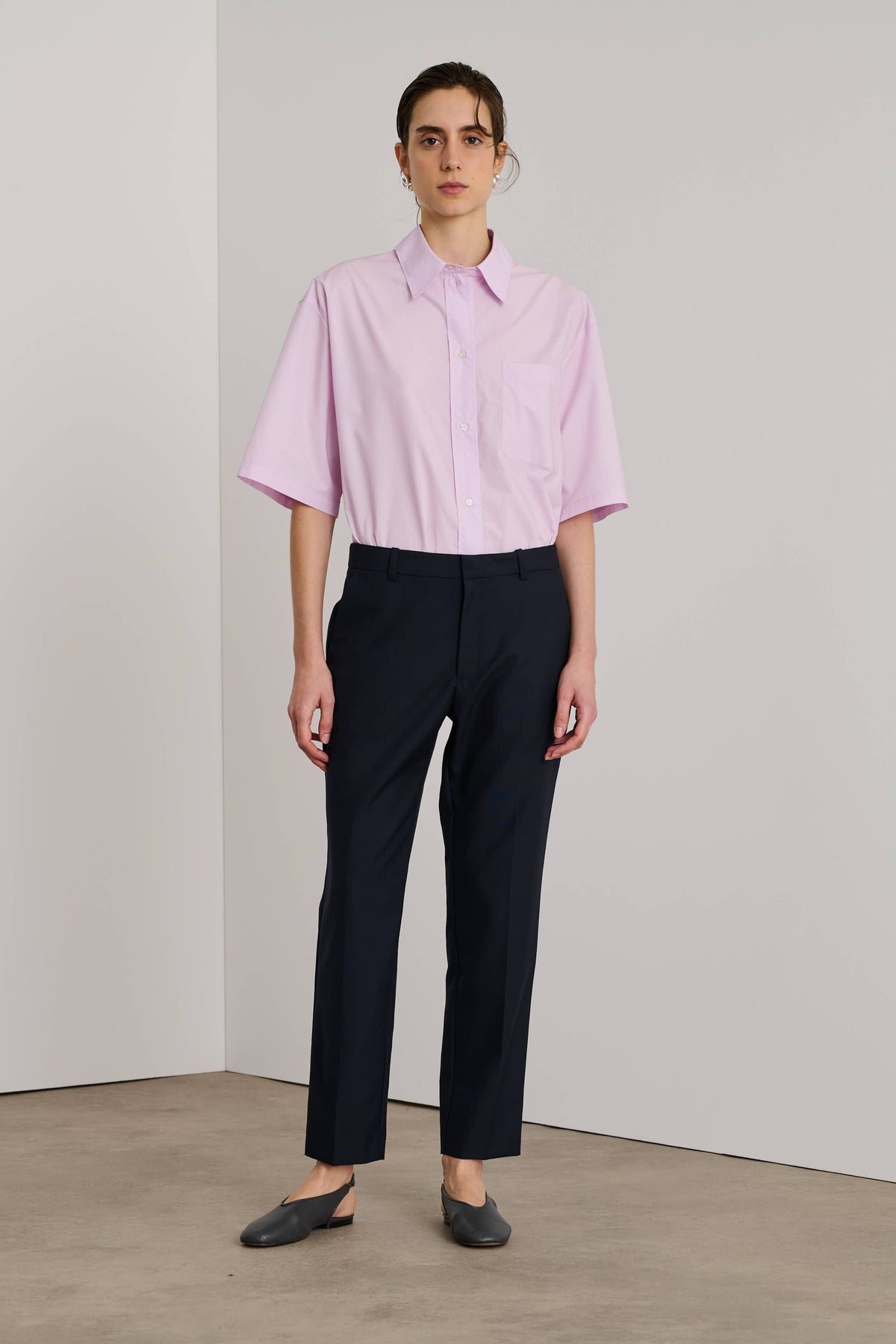 Adele Bis trousers - Navy - Women vue 1