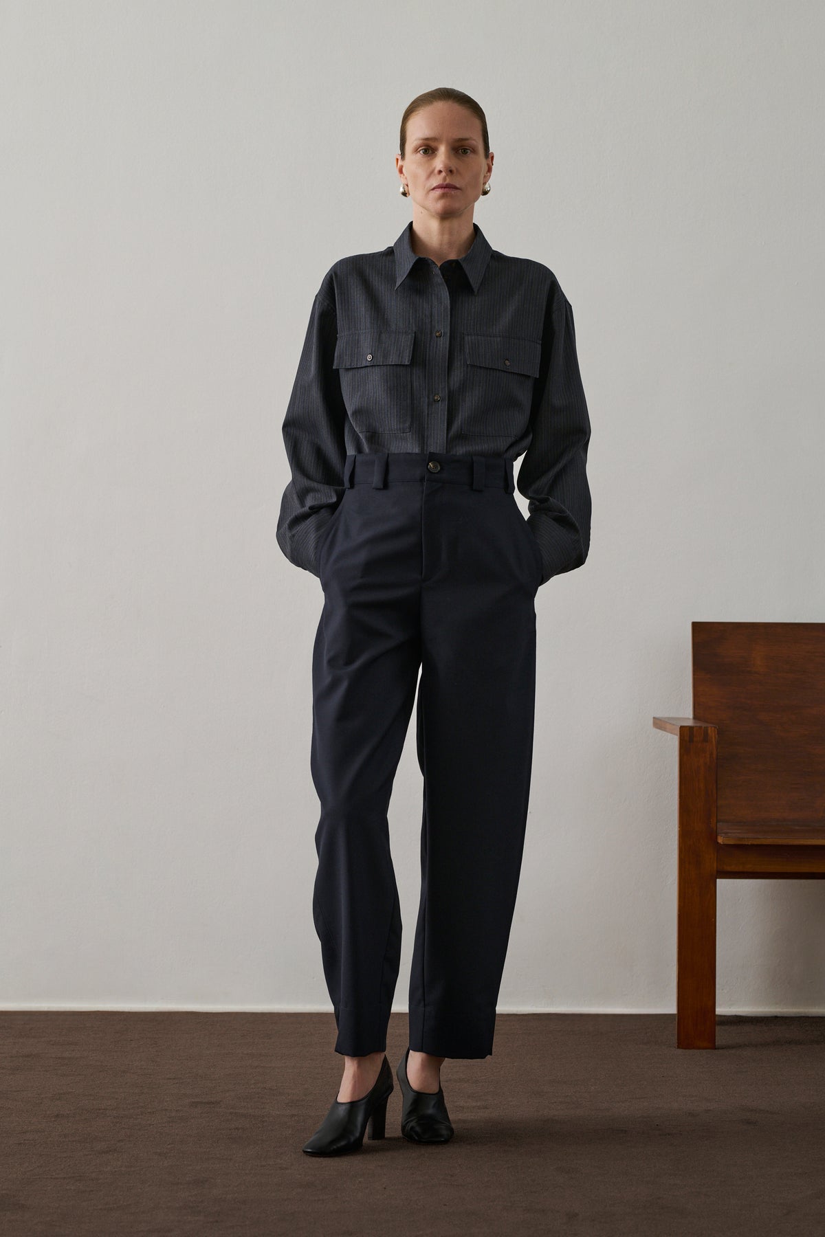 Pantalon Alouette - Navy - Femme vue 1