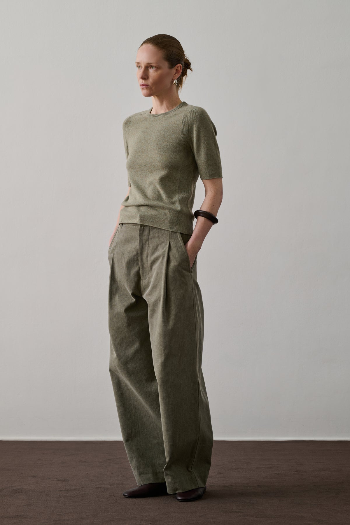 Pullover Galanga - Grey/Blue - Cashmere - Women vue 5