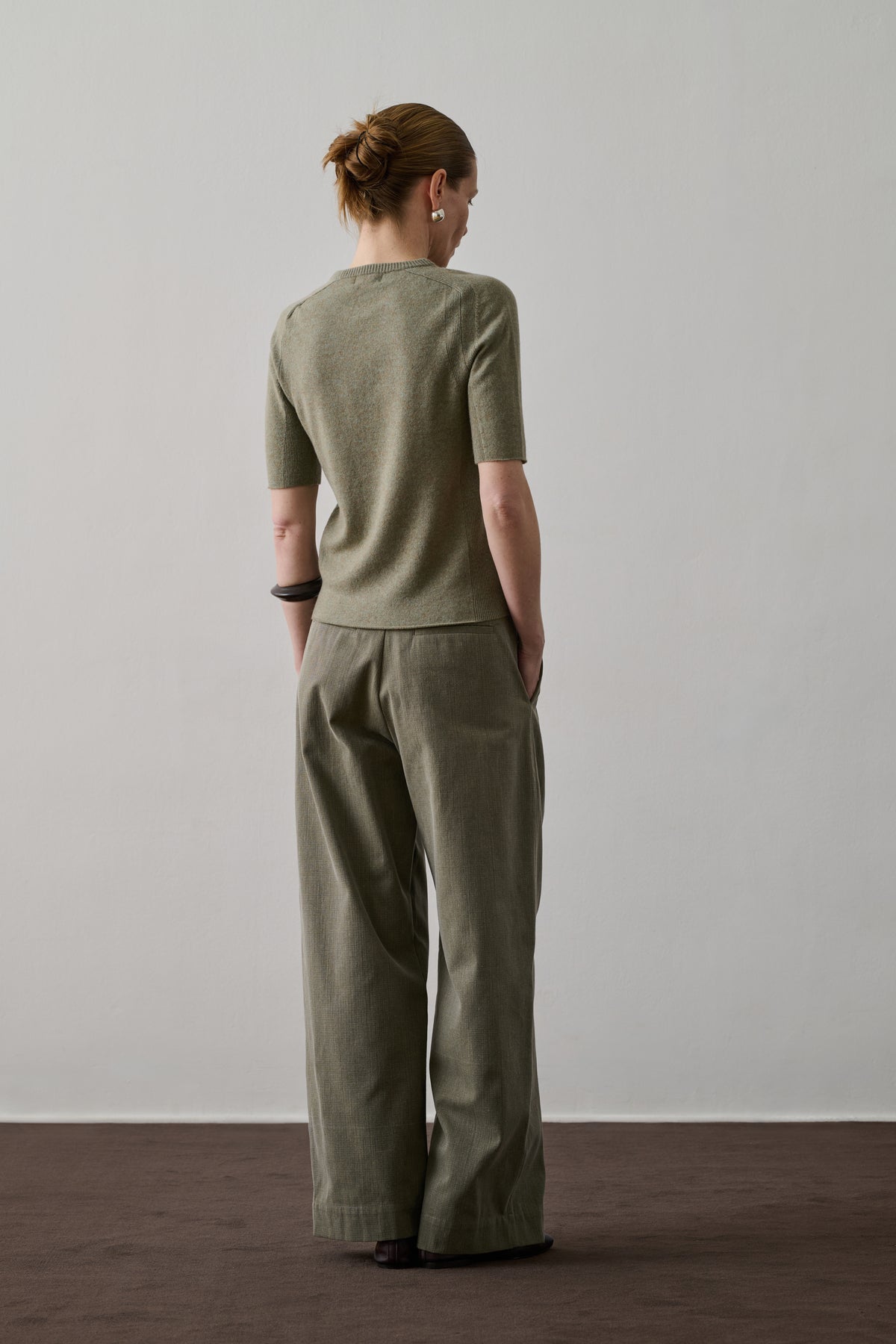 Pullover Galanga - Grey/Blue - Cashmere - Women vue 4
