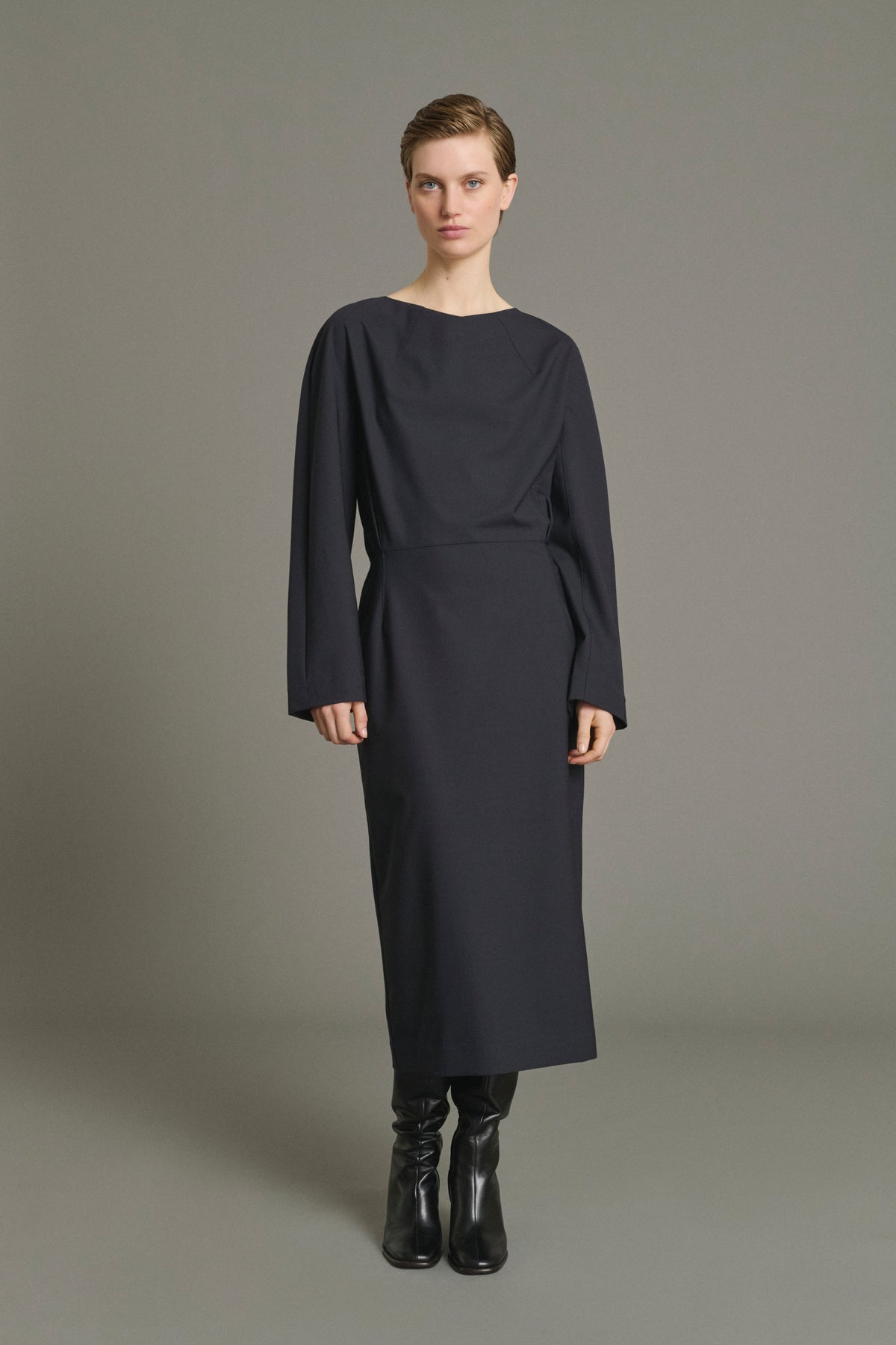 Robe Julia - Dark Navy - Femme vue 1