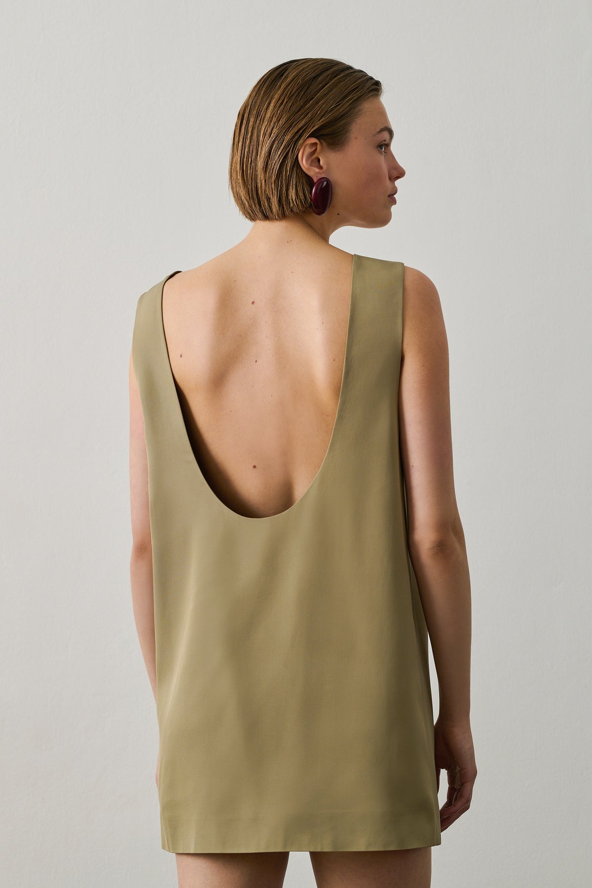 Robe Maya - Sauge - Viscose - Femme