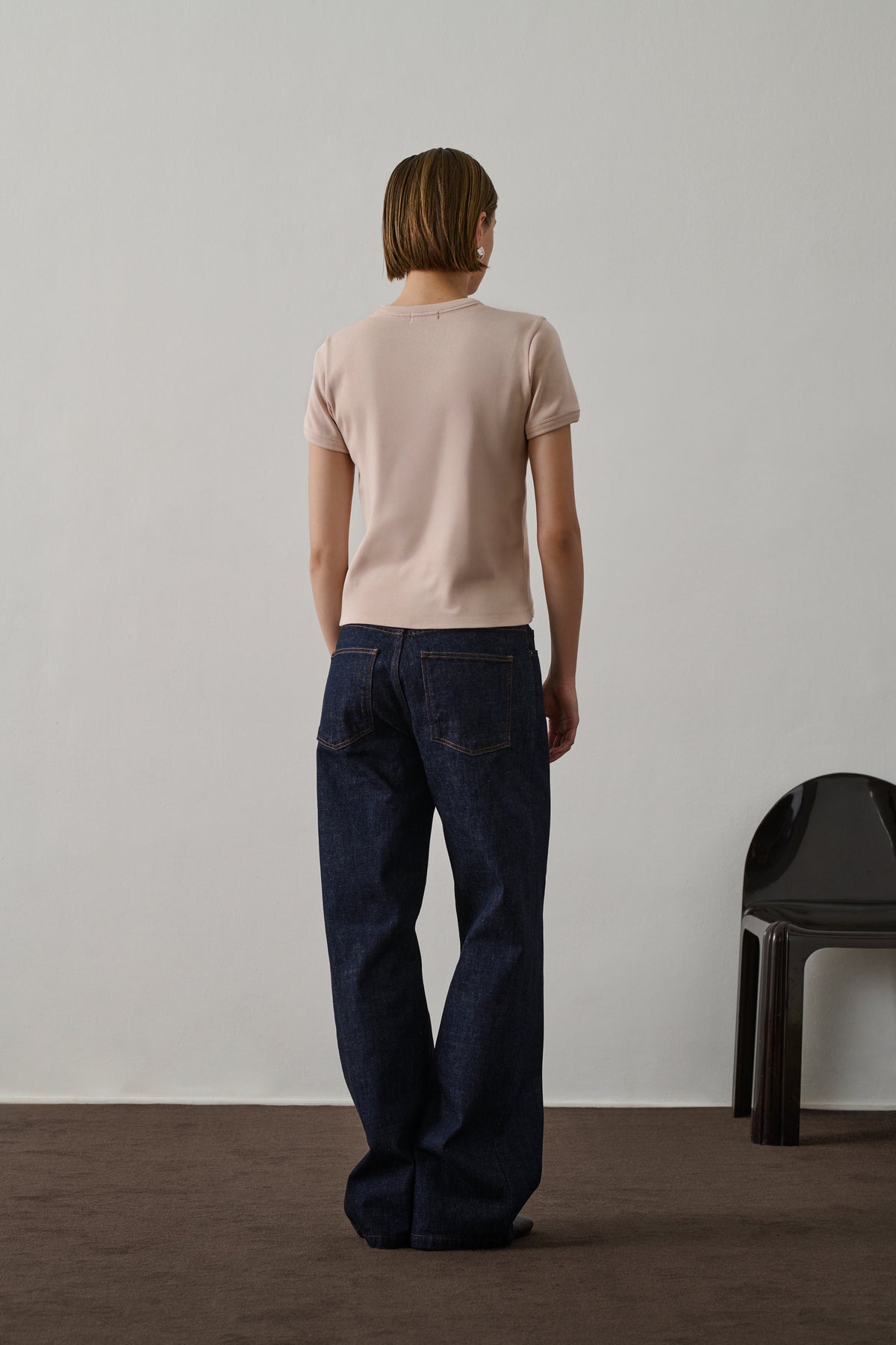 Camiseta Aristide - Rosa Pálido - Algodón - Mujer