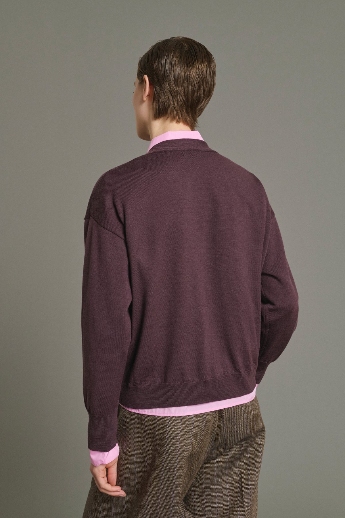 Cardigan Idem - Figue - Laine Mérinos - Femme vue 4