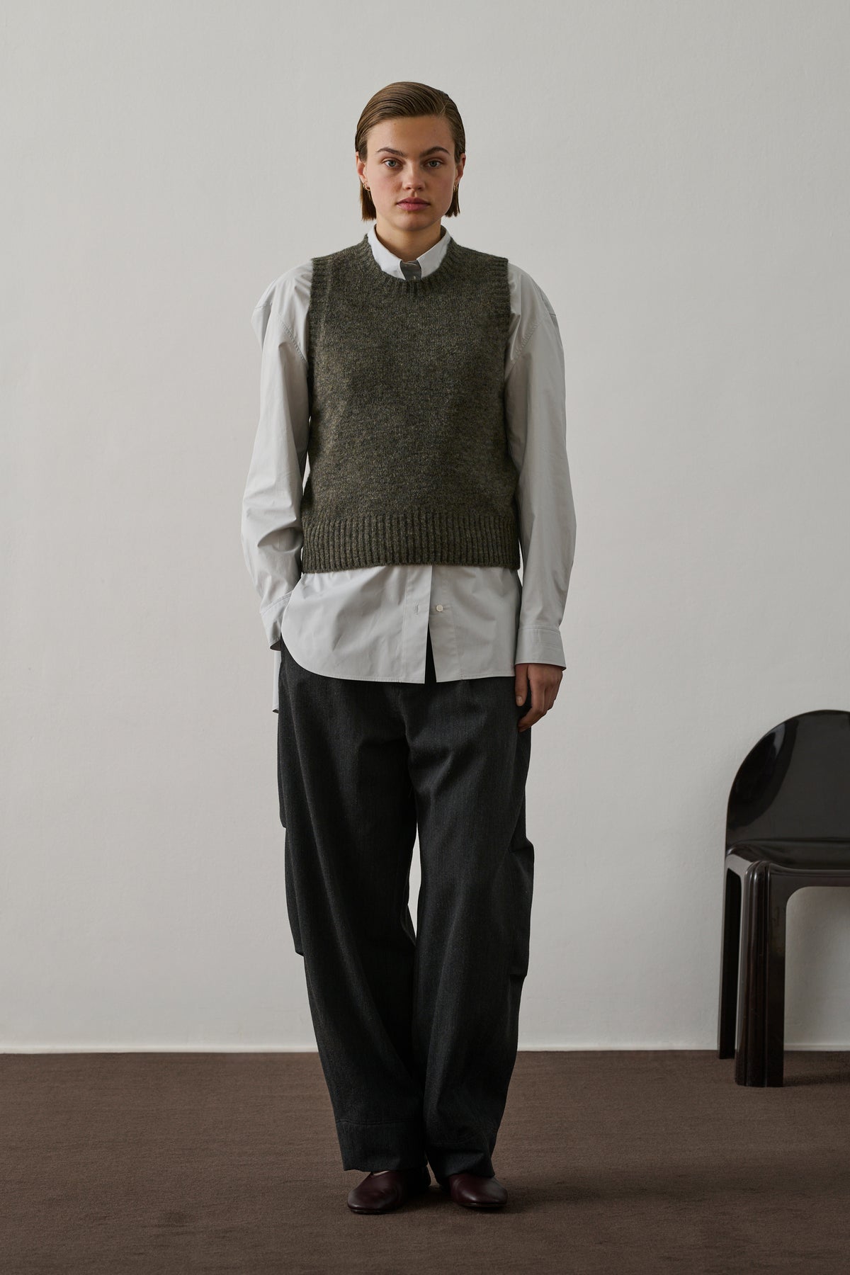 Pull Namaste - Gris Chiné - Femme