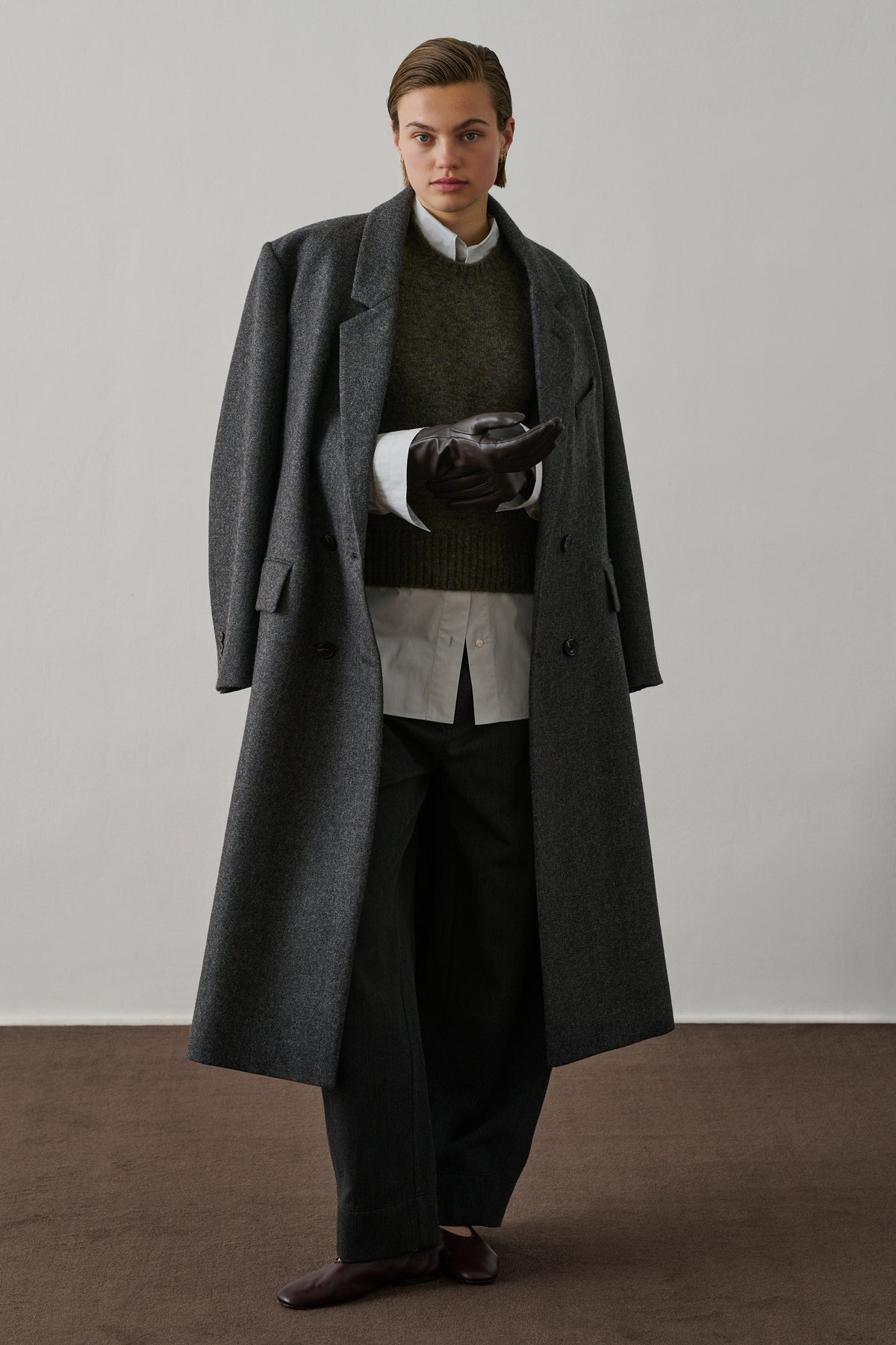 Pull Namaste - Gris Chiné - Femme