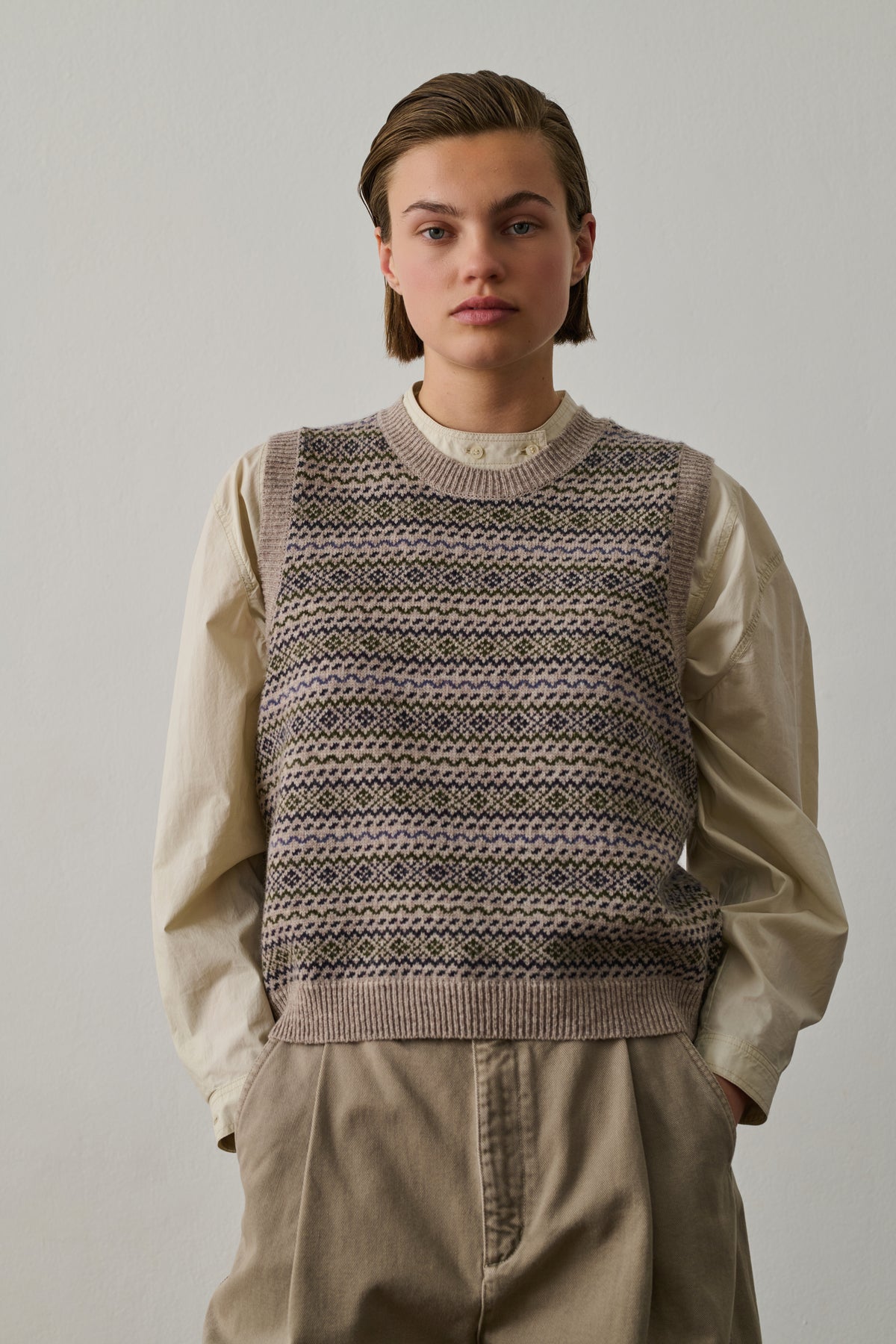 Pull Fiesta - Multico - Laine - Femme