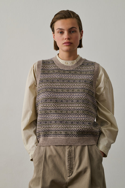 Fiesta pullover - Multico - Wool - Women
