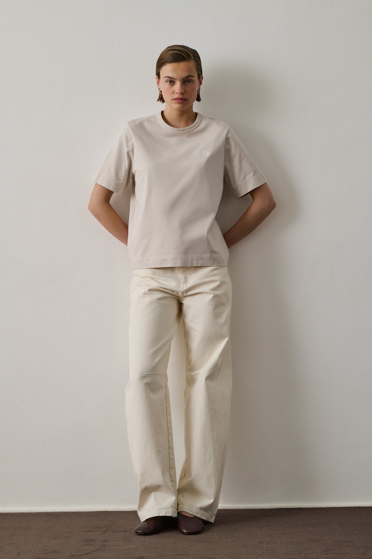 T-shirt Eileen - Chalk - Cotton - Women vue 1