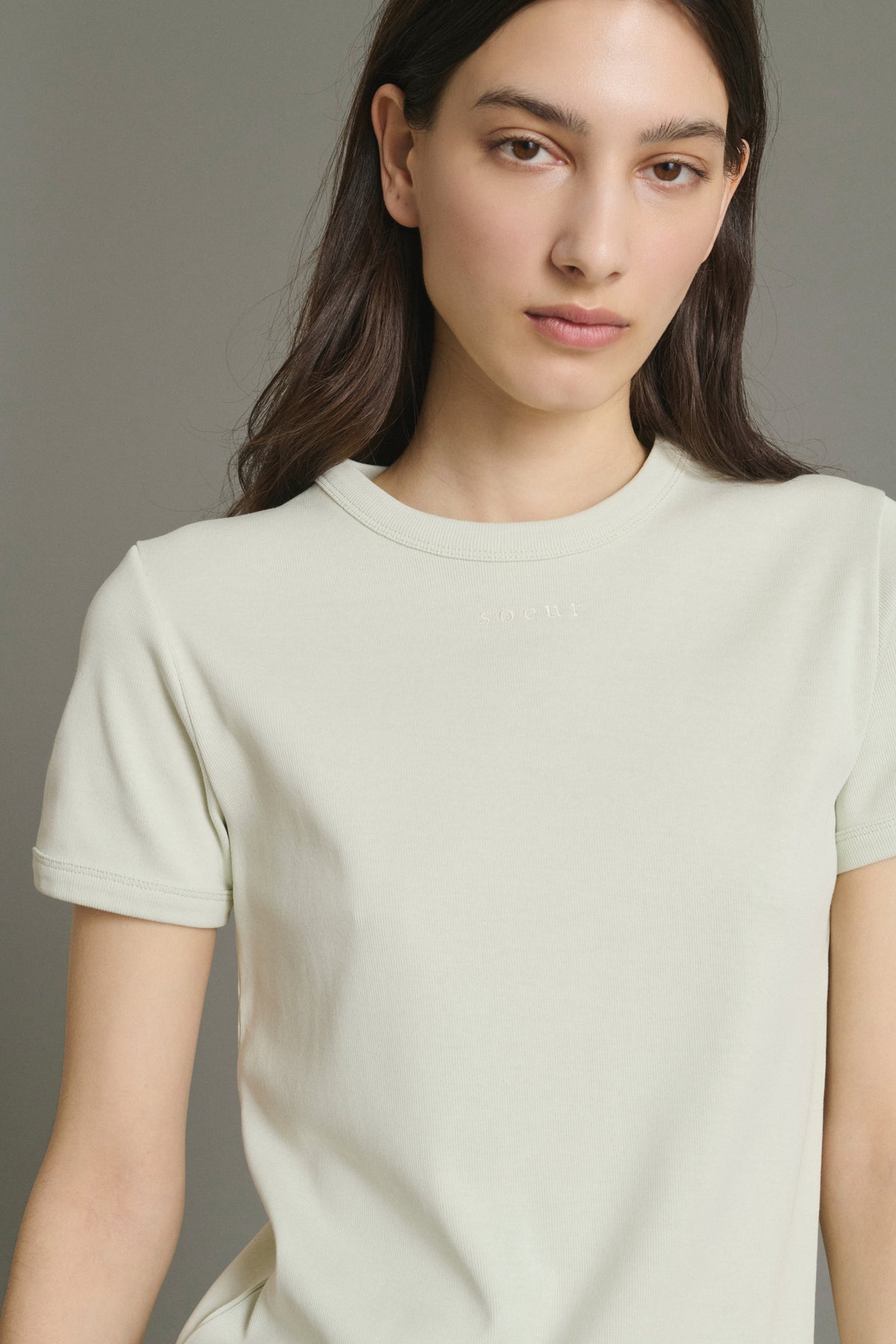 Tee-Shirt Aristide - Menthe - Coton - Femme